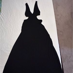 Free people Beach- super sexy tie/open back, size Large, color black